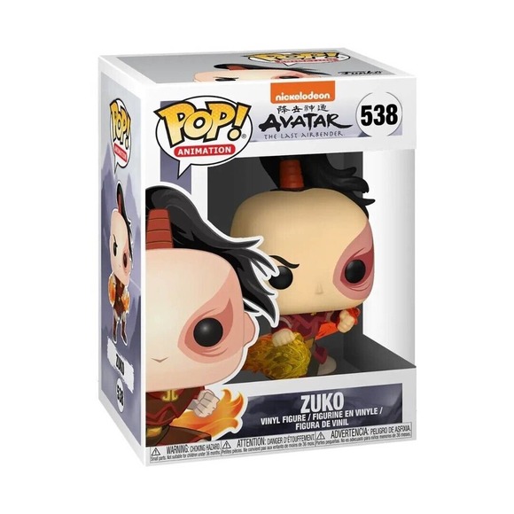 Funko Pop Animation: Avatar the last Airbender - Zuko Vinyl Figure #36466 - Picture 2 of 3